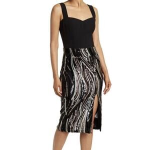 New Dress the Population Sequin Dress